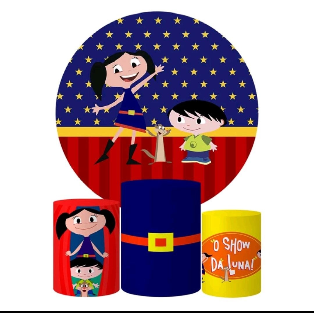 Show da Luna Kit - Fabricando Festa Por RFProvençais