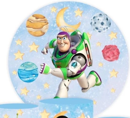 Painel Toy Story Bus Light - Fabricando Festa Por RFProvençais