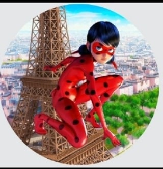Miraculous Fundo Paris - Fabricando Festa Por RFProvençais