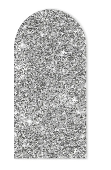 Painel Romano Prata Com Estrutura - Fabricando Festa Por RFProvençais