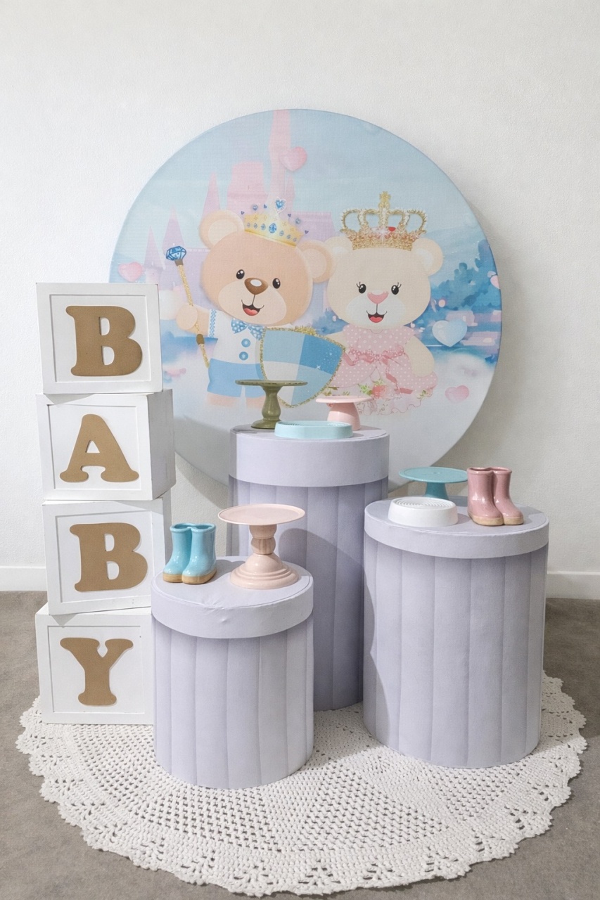 Urso Principe E Ursa Princesa  - Fabricando Festa Por RFProvençais