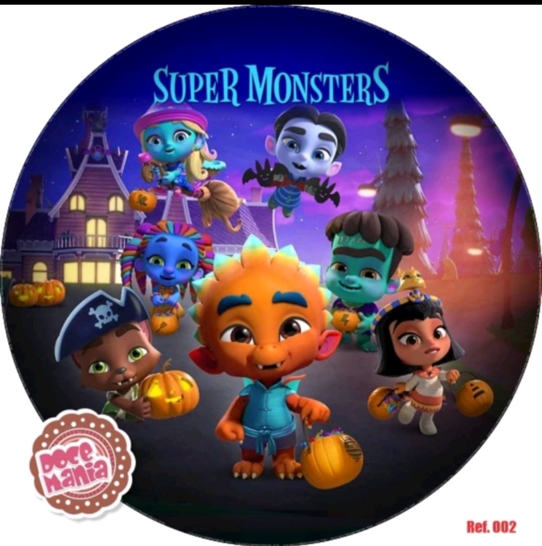 Super Monsthers - Fabricando Festa Por RFProvençais