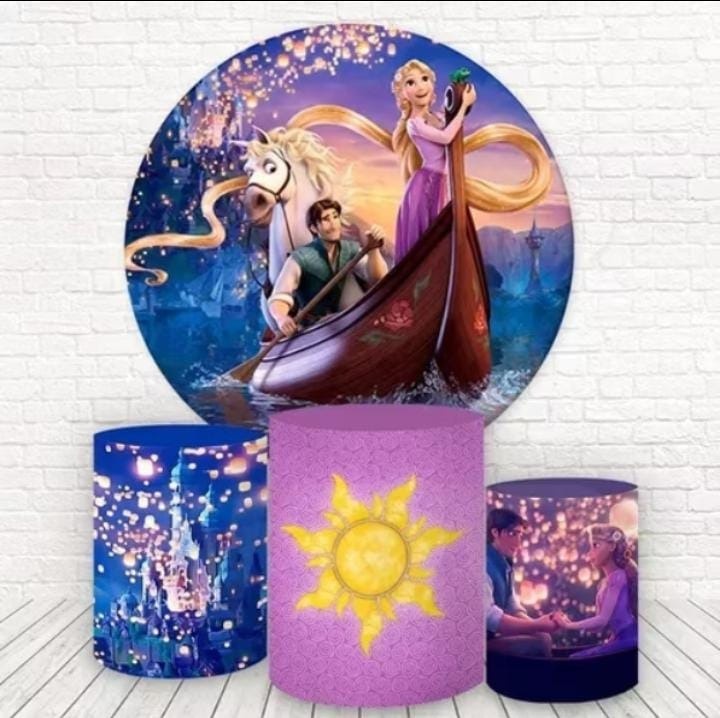 Rapunzel Kit - Fabricando Festa Por RFProvençais