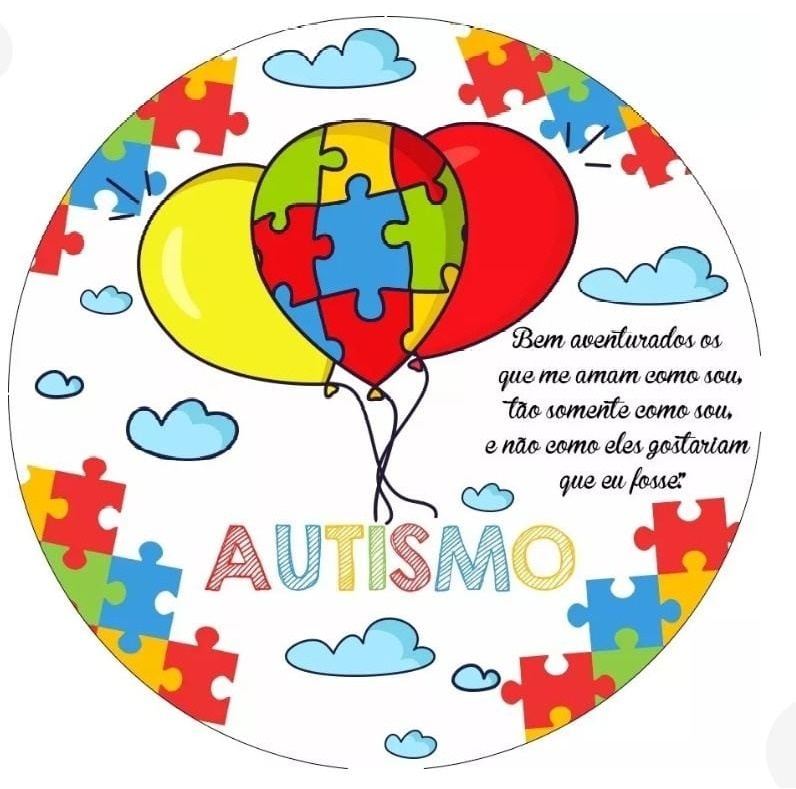 Autismo (Cópia) - Fabricando Festa Por RFProvençais