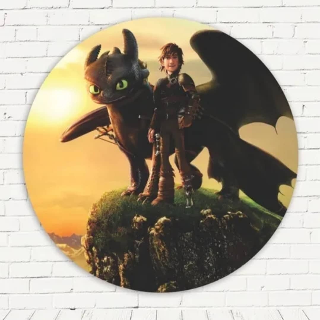 Como Treinar  Seu Dragão - Fabricando Festa Por RFProvençais