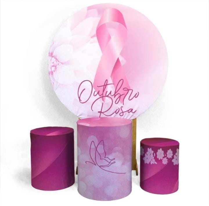 Utubro Rosa  - Fabricando Festa Por RFProvençais