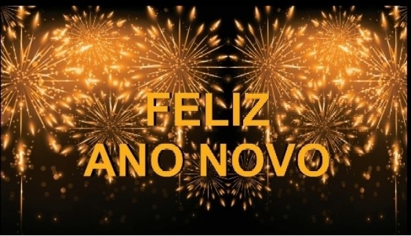 Ano Novo Fundo Preto - Fabricando Festa Por RFProvençais