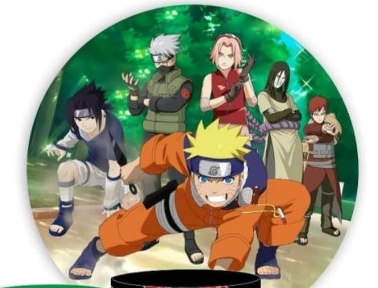 Naruto (3)   - Fabricando Festa Por RFProvençais