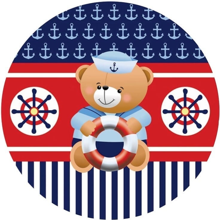 Urso Marinheiro - Fabricando Festa Por RFProvençais