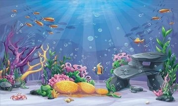Fundo Do Mar Neutro 5M   (Cópia) - Fabricando Festa Por RFProvençais