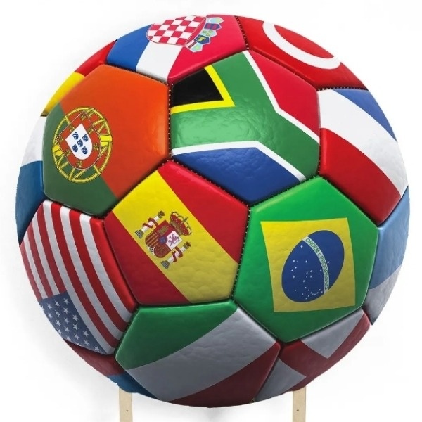 Copo Do Mundo  Países - Fabricando Festa Por RFProvençais
