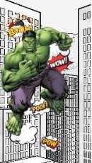 Hulk Fundo Branco Vertical - Fabricando Festa Por RFProvençais