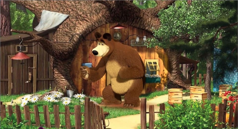 Macha E O Urso - Fabricando Festa Por RFProvençais
