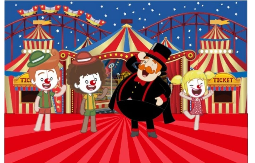 Bita 5M Circo Menino - Fabricando Festa Por RFProvençais