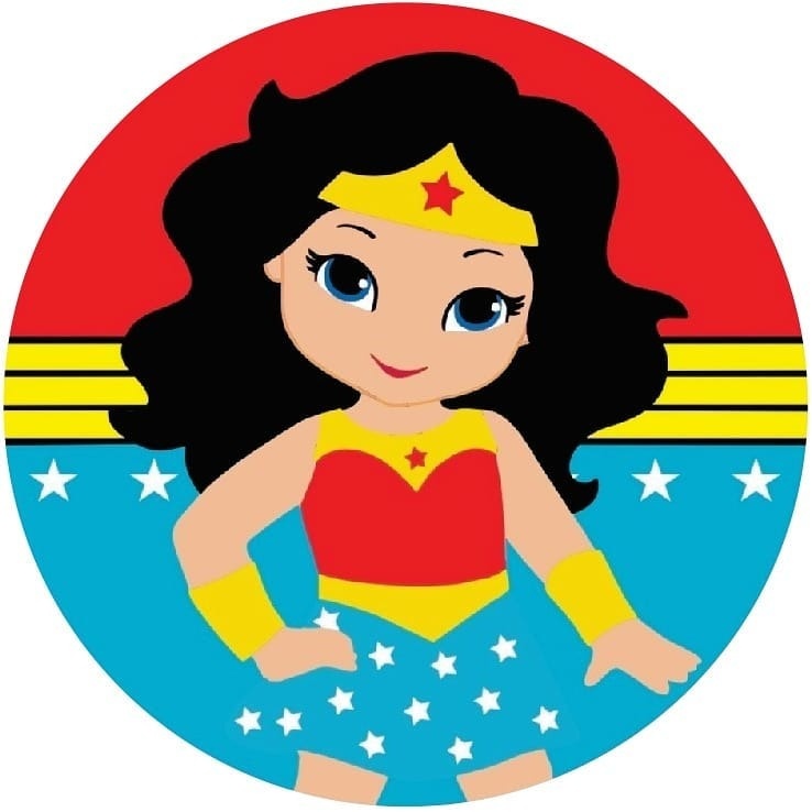 Mulher Maravilha 1 - Fabricando Festa Por RFProvençais