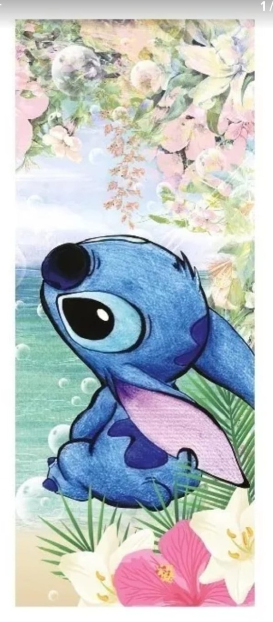 Stich Aquarelada Vertical 2 - Fabricando Festa Por RFProvençais
