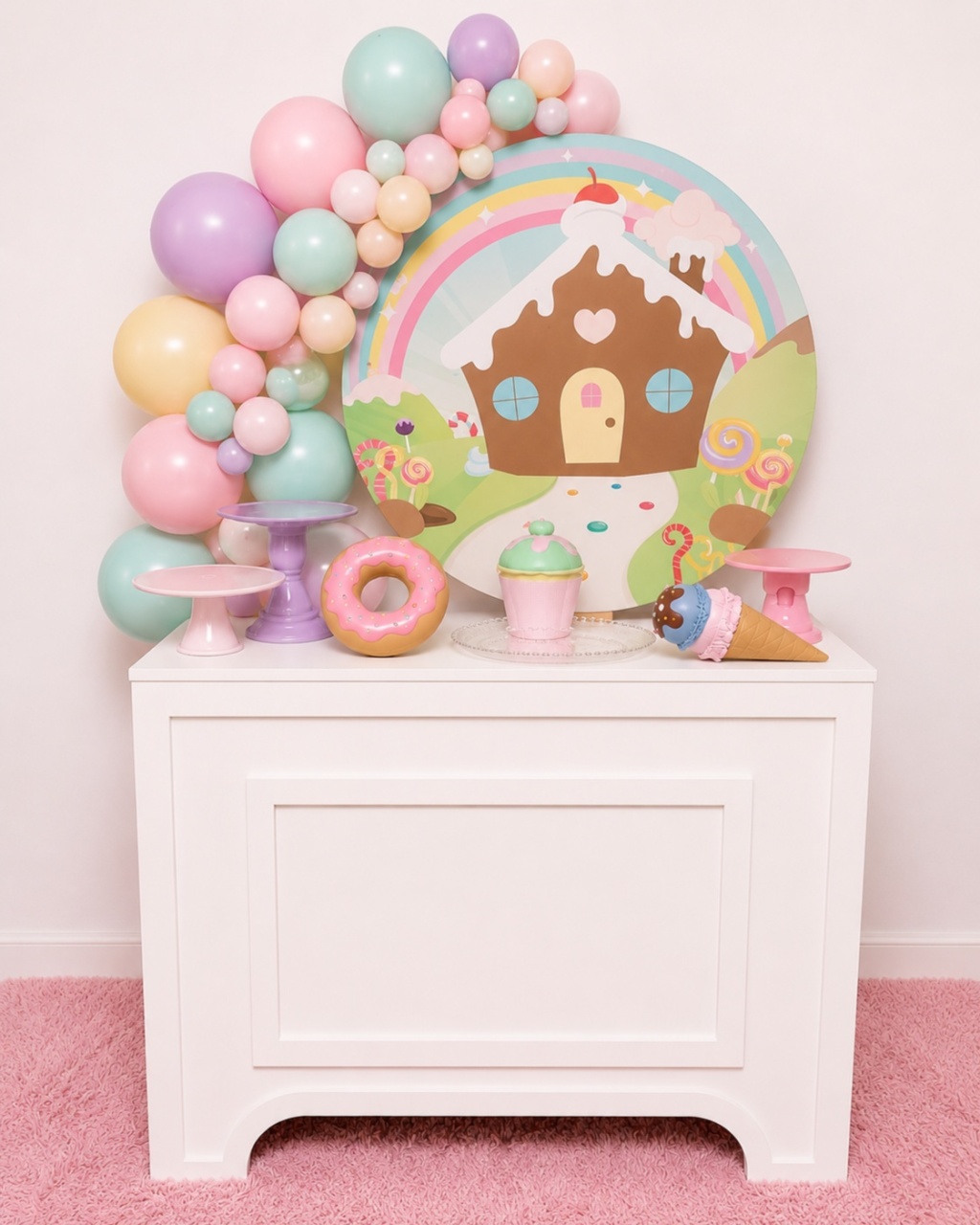 Kit Mesa Completo Doces - Fabricando Festa Por RFProvençais