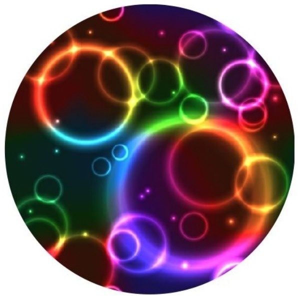 Neon Redondo  - Fabricando Festa Por RFProvençais