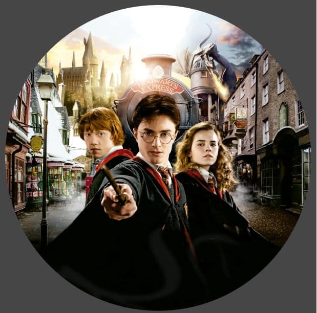 Harry Potter 1,70M - Fabricando Festa Por RFProvençais