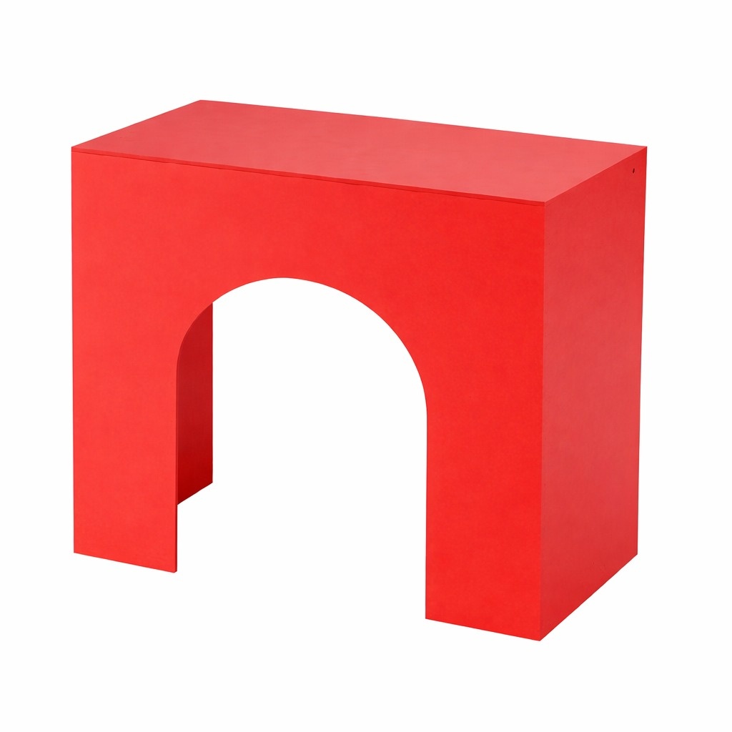 Mesa Arco Vermelha M - Fabricando Festa Por RFProvençais