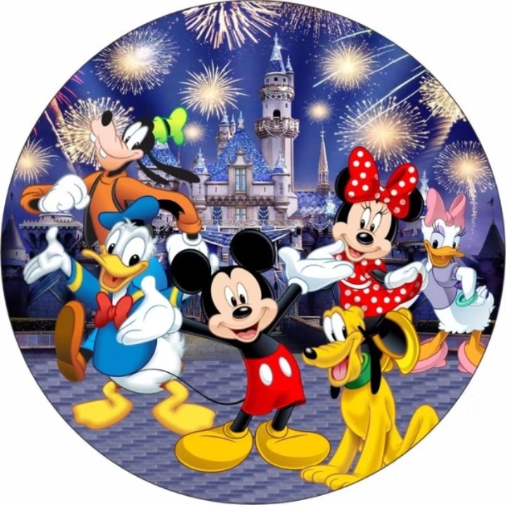 Painel Turma Do Mickey  - Fabricando Festa Por RFProvençais