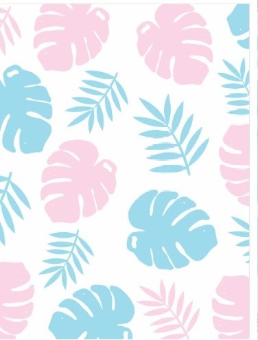 Stich Vertical Folhagem 1,50M X 2,10M - Fabricando Festa Por RFProvençais