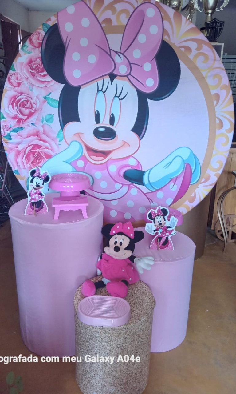 Minnie Rosa - mariartes festas