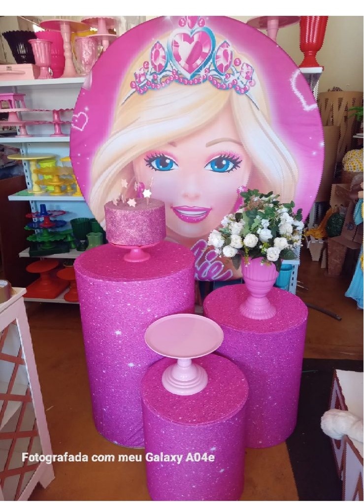 Barbie Rosa - mariartes festas