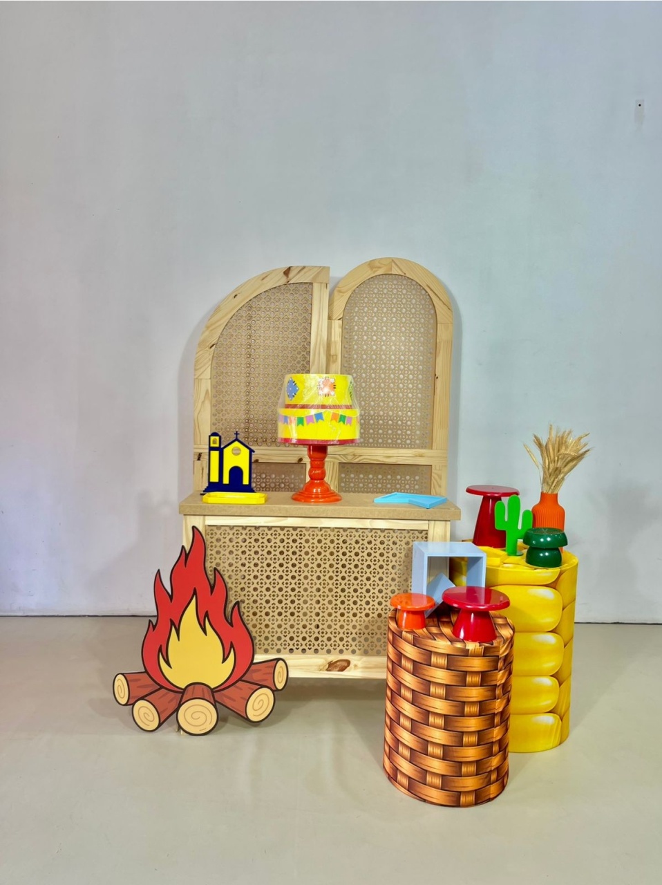 Kit Pegue E Monte - Arraiá Modelo 4- Linha Junina - ARCO FEST - PEGUE E MONTE & DECORAÇÕES