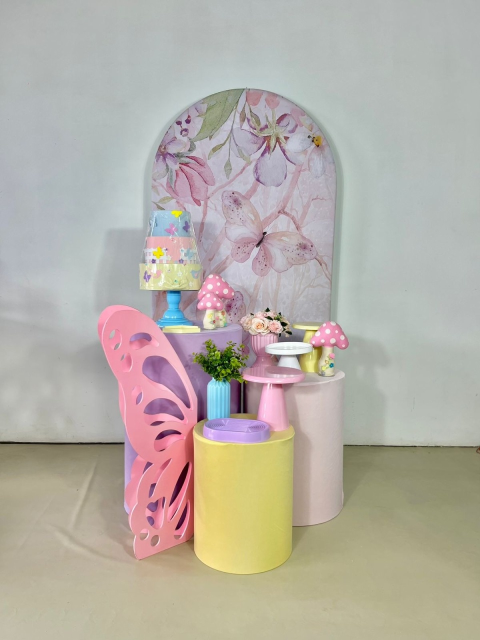 Kit Pegue E Monte - Borboletas - Kit Comemora - ARCO FEST - PEGUE E MONTE & DECORAÇÕES