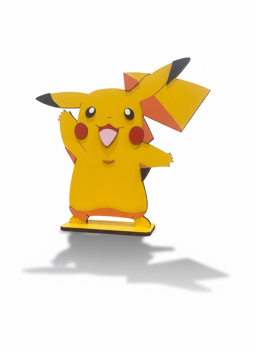 Display - Pikachu (Pokémon) - ARCO FEST - PEGUE E MONTE & DECORAÇÕES