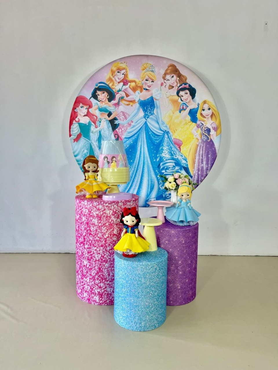 Kit Pegue E Monte - Princesas - ARCO FEST - PEGUE E MONTE & DECORAÇÕES