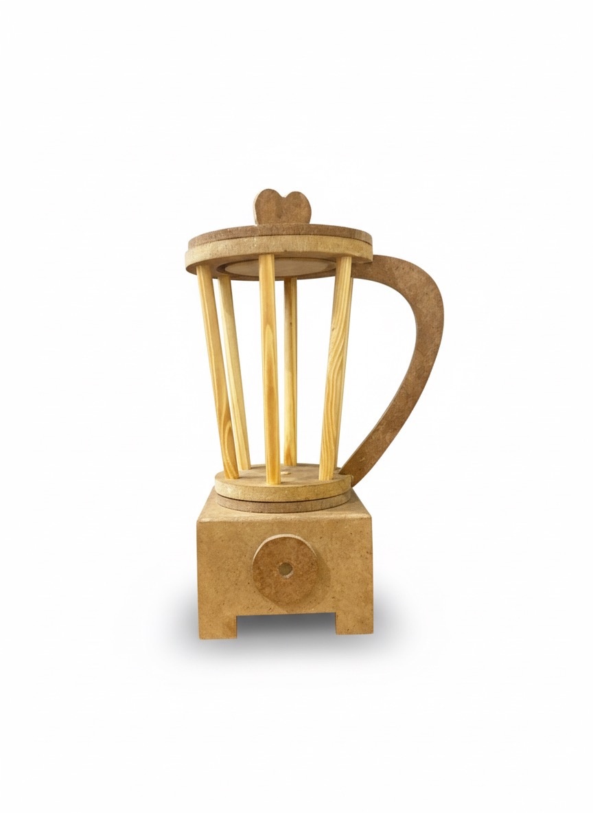Peça Decorativa Liquidificador (Chá de Casa Nova/Cozinha) - ARCO FEST - PEGUE E MONTE & DECORAÇÕES
