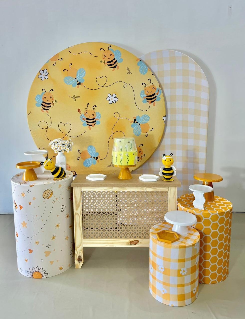 Kit Pegue E Monte - Abelinha - Linha Brilha - ARCO FEST - PEGUE E MONTE & DECORAÇÕES