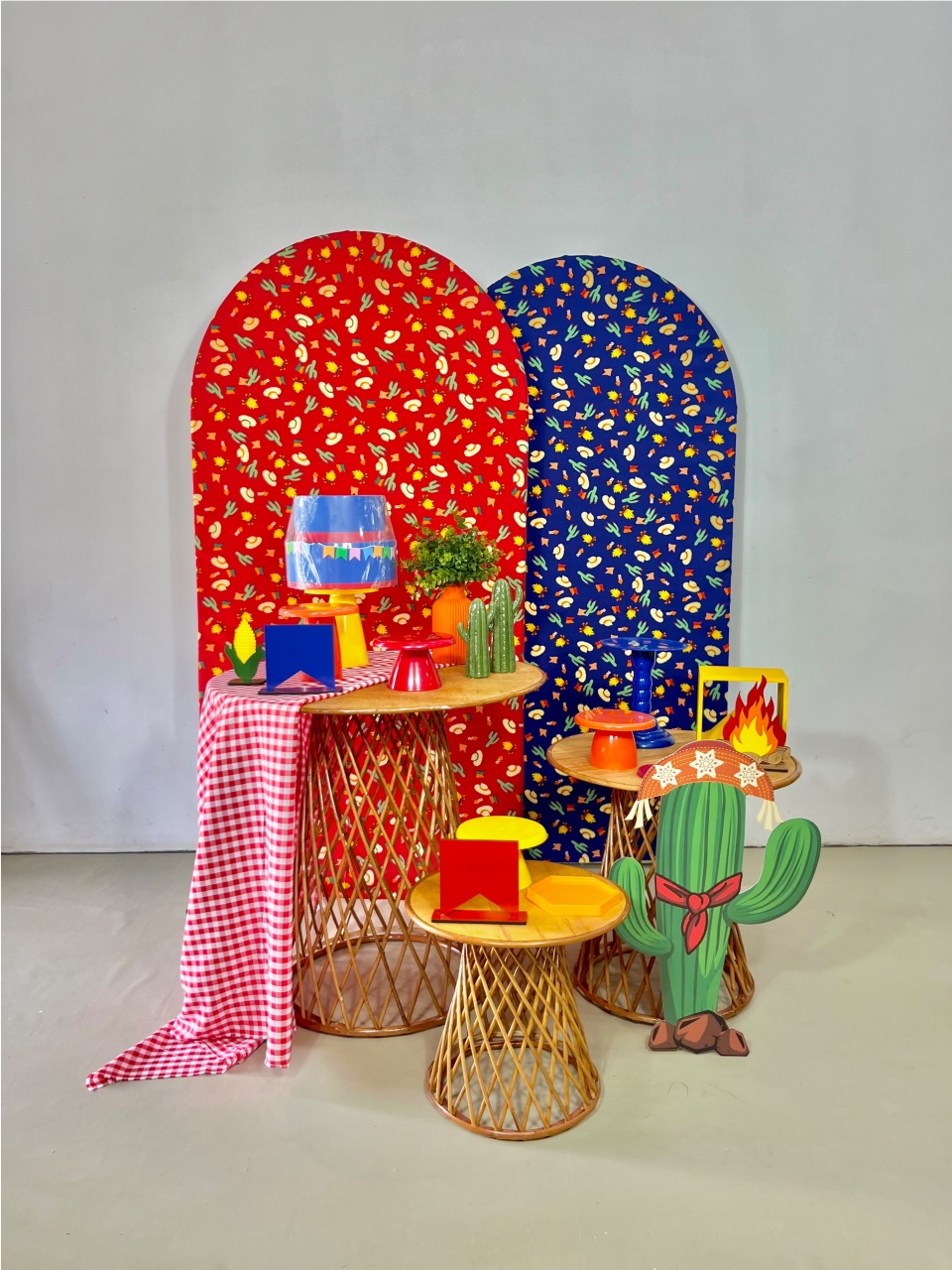 Kit Pegue E Monte - Arraiá Modelo 19 - Linha Junina - ARCO FEST - PEGUE E MONTE & DECORAÇÕES