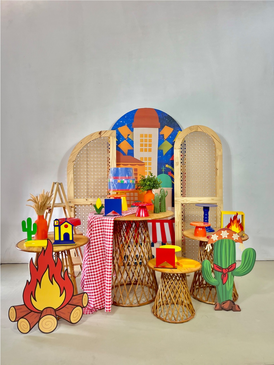 Kit Pegue E Monte - Arraiá Modelo 23 - Linha Junina - ARCO FEST - PEGUE E MONTE & DECORAÇÕES