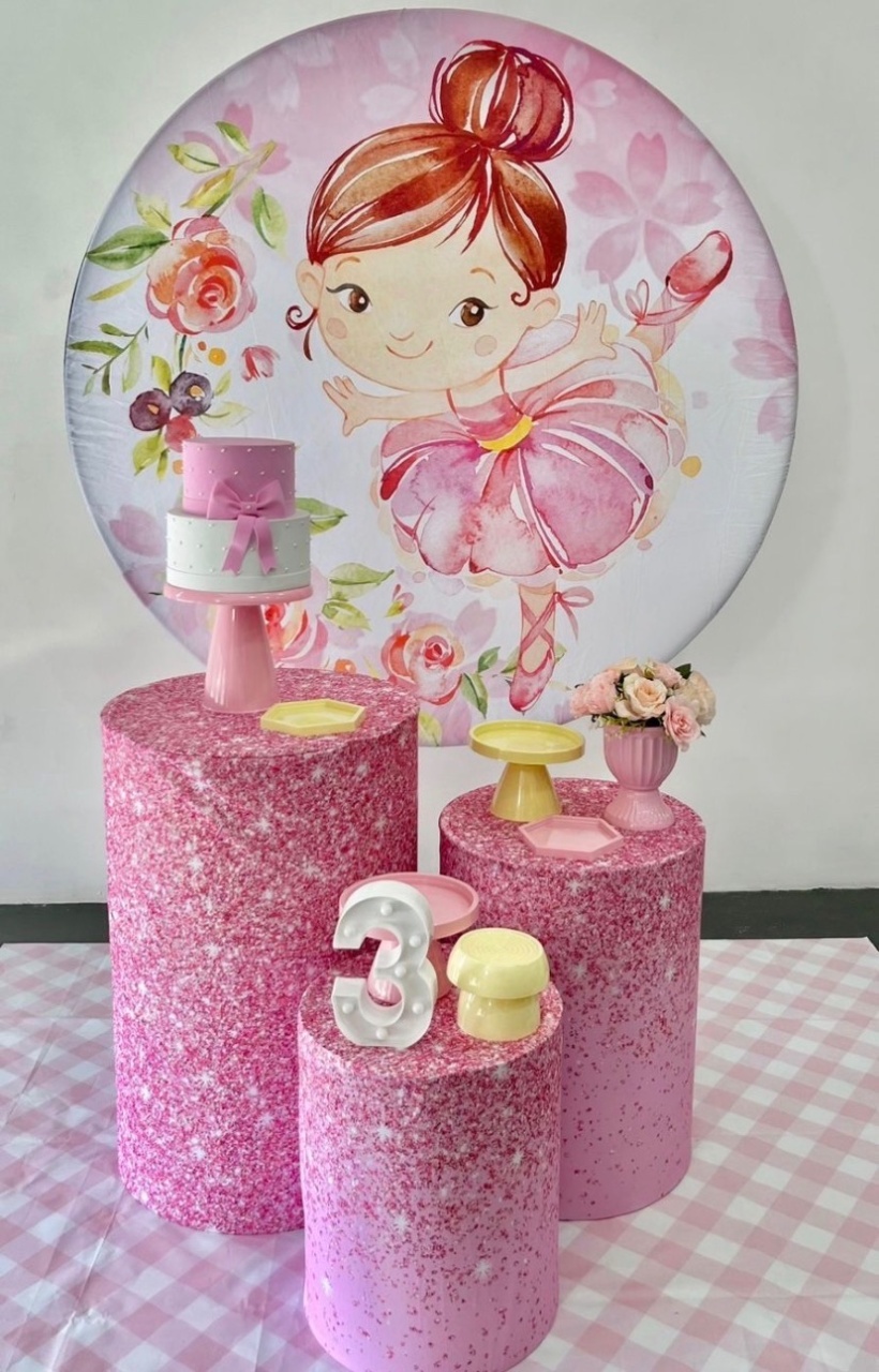Kit Pegue E Monte - Bailarina - Kit Alegra - ARCO FEST - PEGUE E MONTE & DECORAÇÕES
