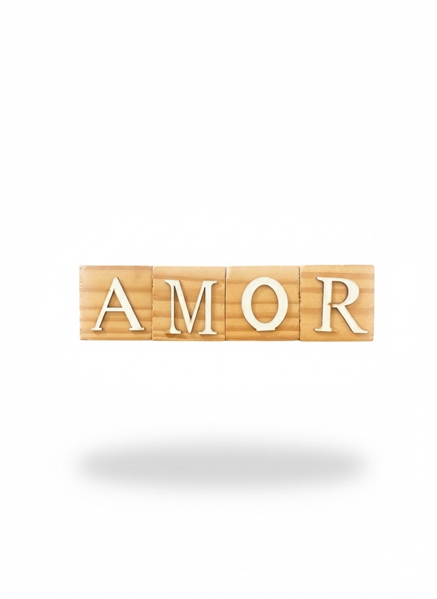 Cubos Decorativos Mdf - Amor - ARCO FEST - PEGUE E MONTE & DECORAÇÕES