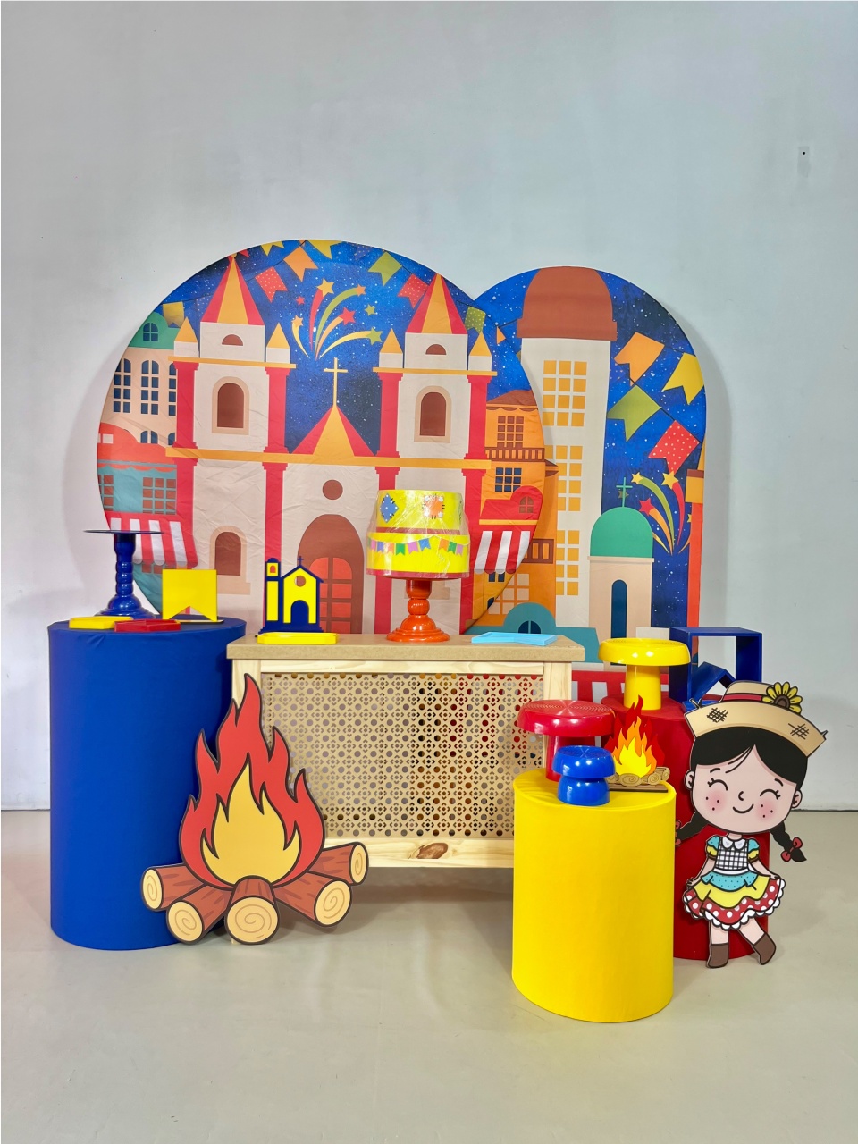 Kit Pegue E Monte - Arraiá Modelo 9 - Linha Junina - ARCO FEST - PEGUE E MONTE & DECORAÇÕES