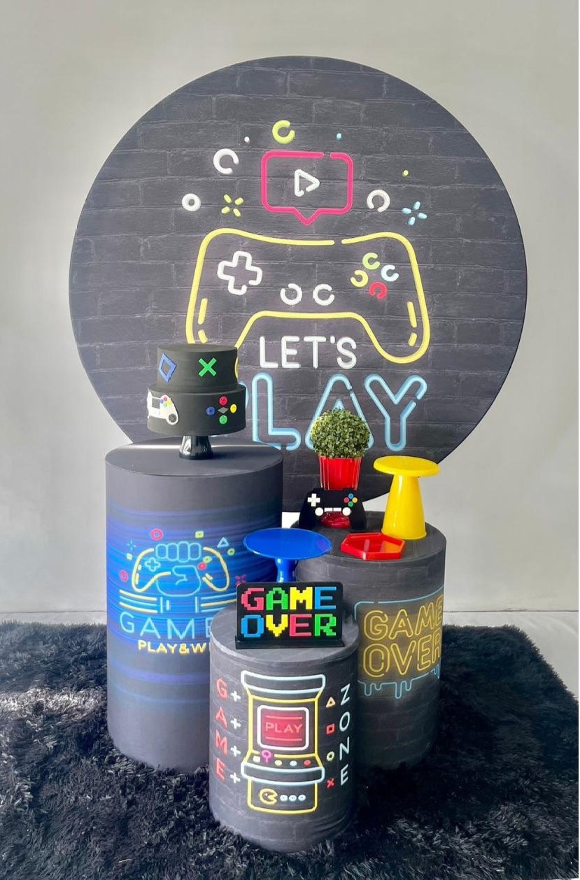 Kit Pegue E Monte - Game  - Linha Alegra - ARCO FEST - PEGUE E MONTE & DECORAÇÕES
