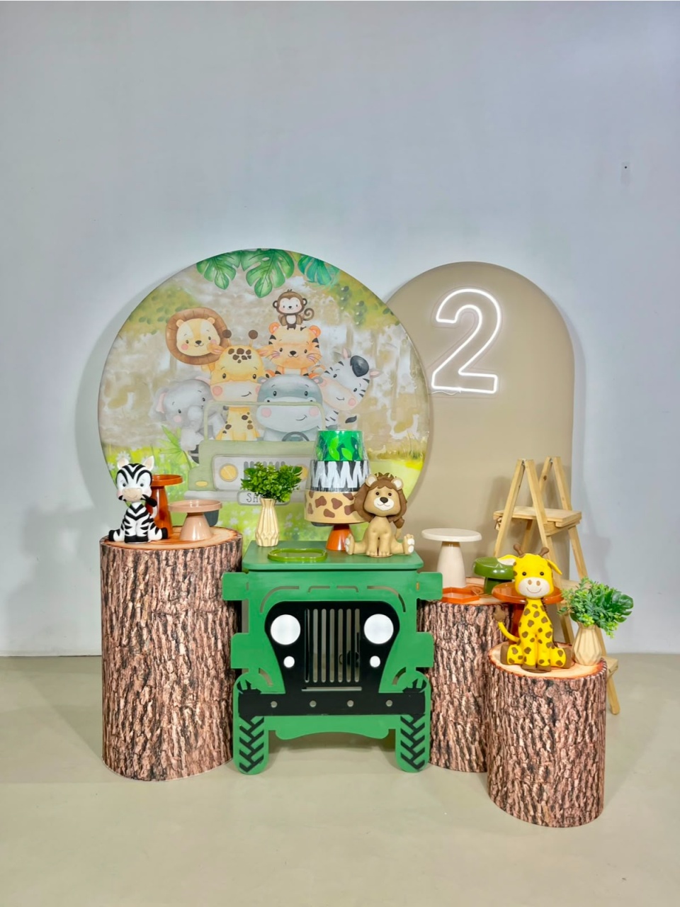Kit Pegue E Monte - Safari - ARCO FEST - PEGUE E MONTE & DECORAÇÕES
