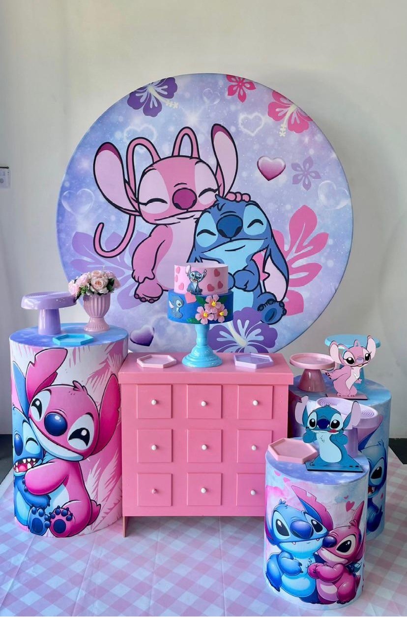 Kit Pegue E Monte - Sitch E Angel - Linha Encanta - ARCO FEST - PEGUE E MONTE & DECORAÇÕES