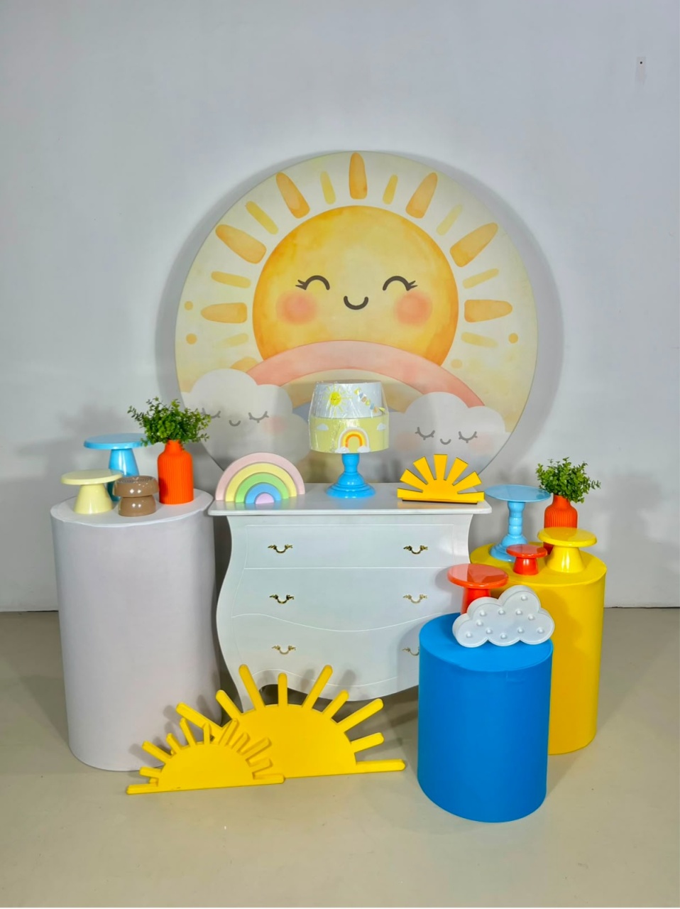 Kit Pegue E Monte - Volta Ao Sol - Linha - ARCO FEST - PEGUE E MONTE & DECORAÇÕES