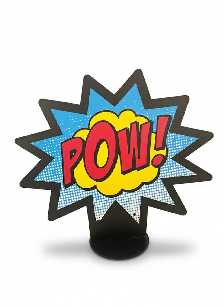 Display - Pow (Vingadores) - ARCO FEST - PEGUE E MONTE & DECORAÇÕES
