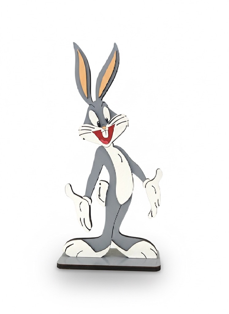 Display de Mesa - Pernalonga (Looney Tunes) - ARCO FEST - PEGUE E MONTE & DECORAÇÕES