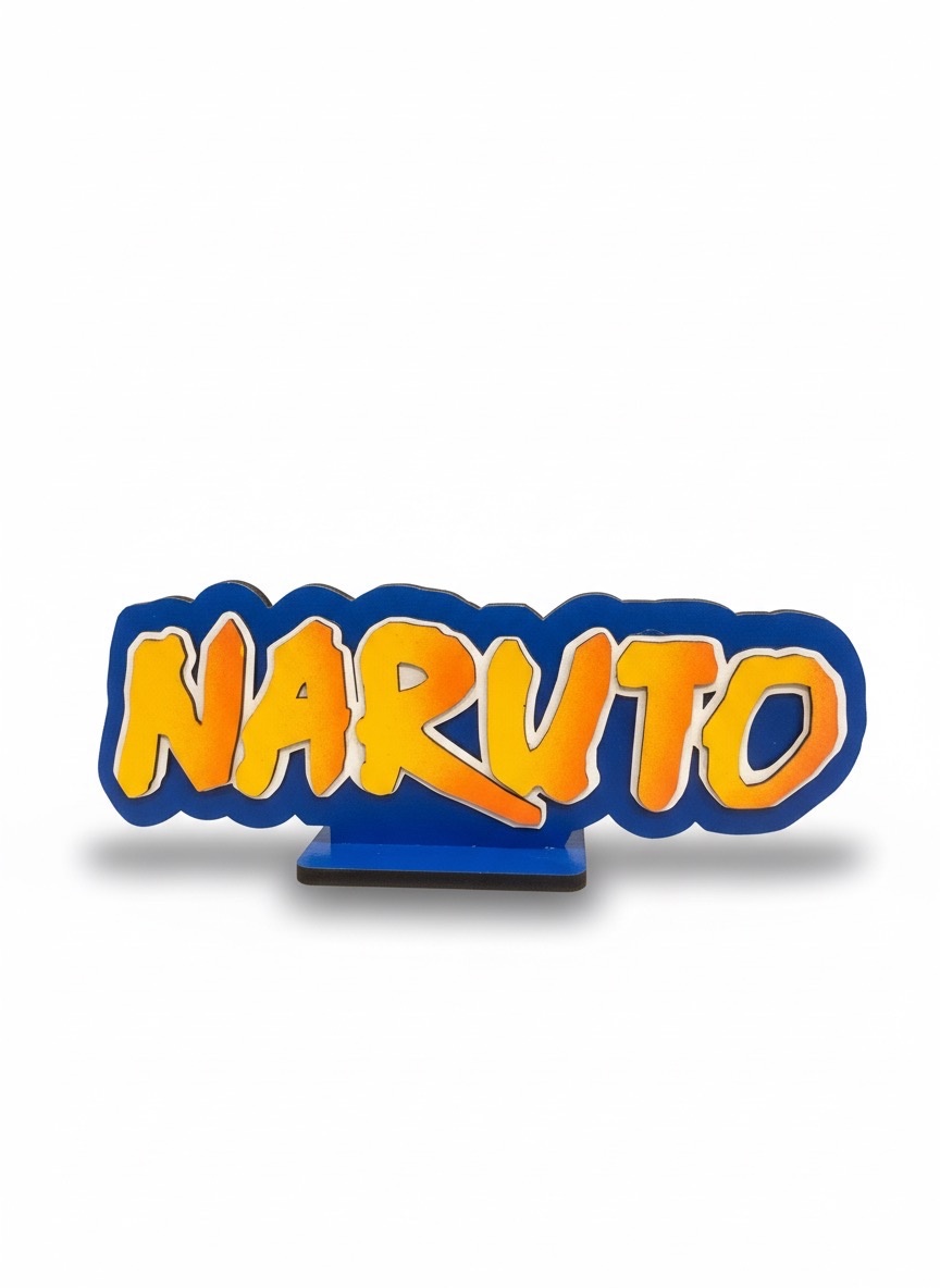 Display - Letreiro Naruto (Naturo) - ARCO FEST - PEGUE E MONTE & DECORAÇÕES