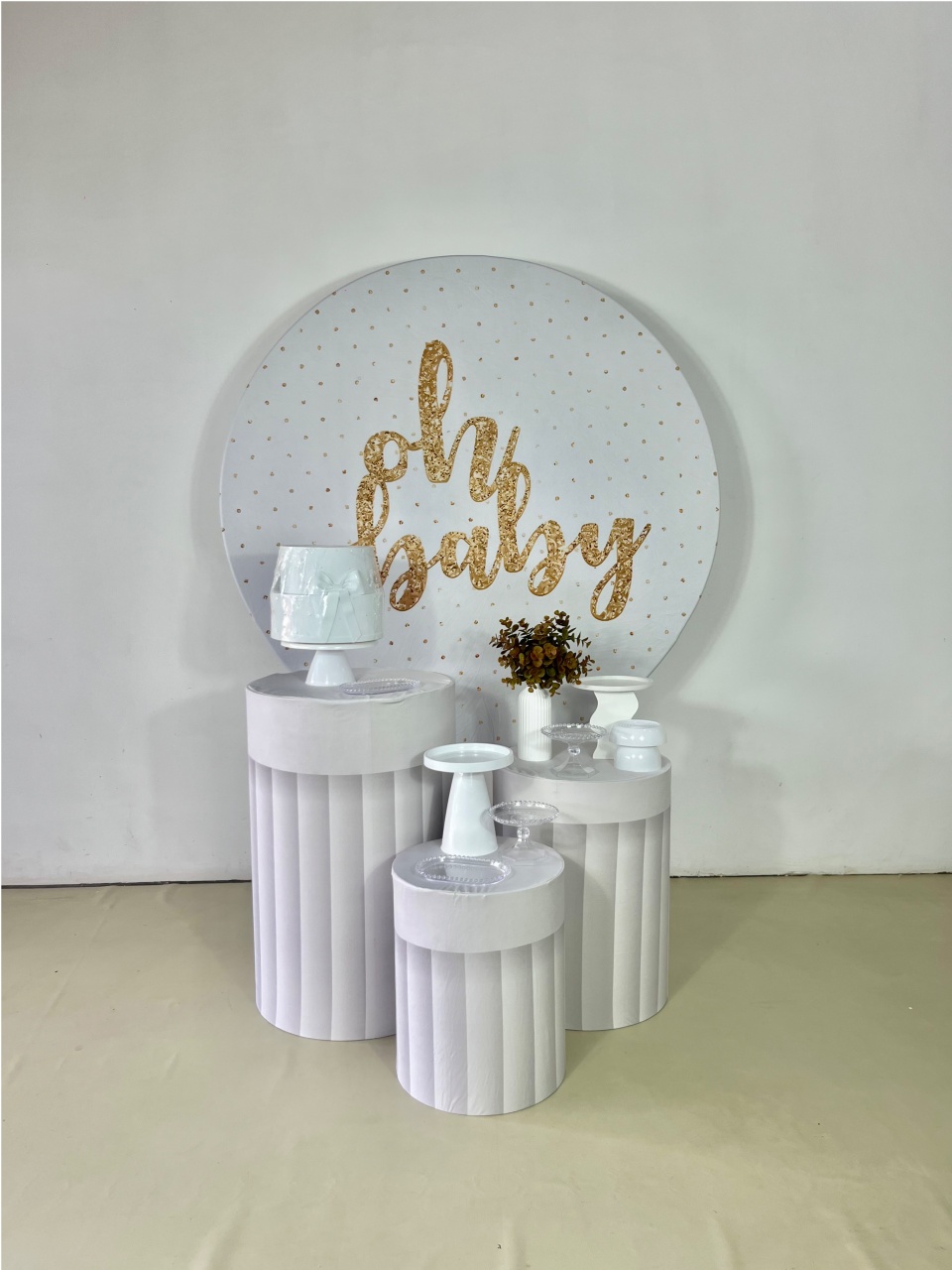 Kit Pegue E Monte - Chá de Bebê Oh Baby - ARCO FEST - PEGUE E MONTE & DECORAÇÕES