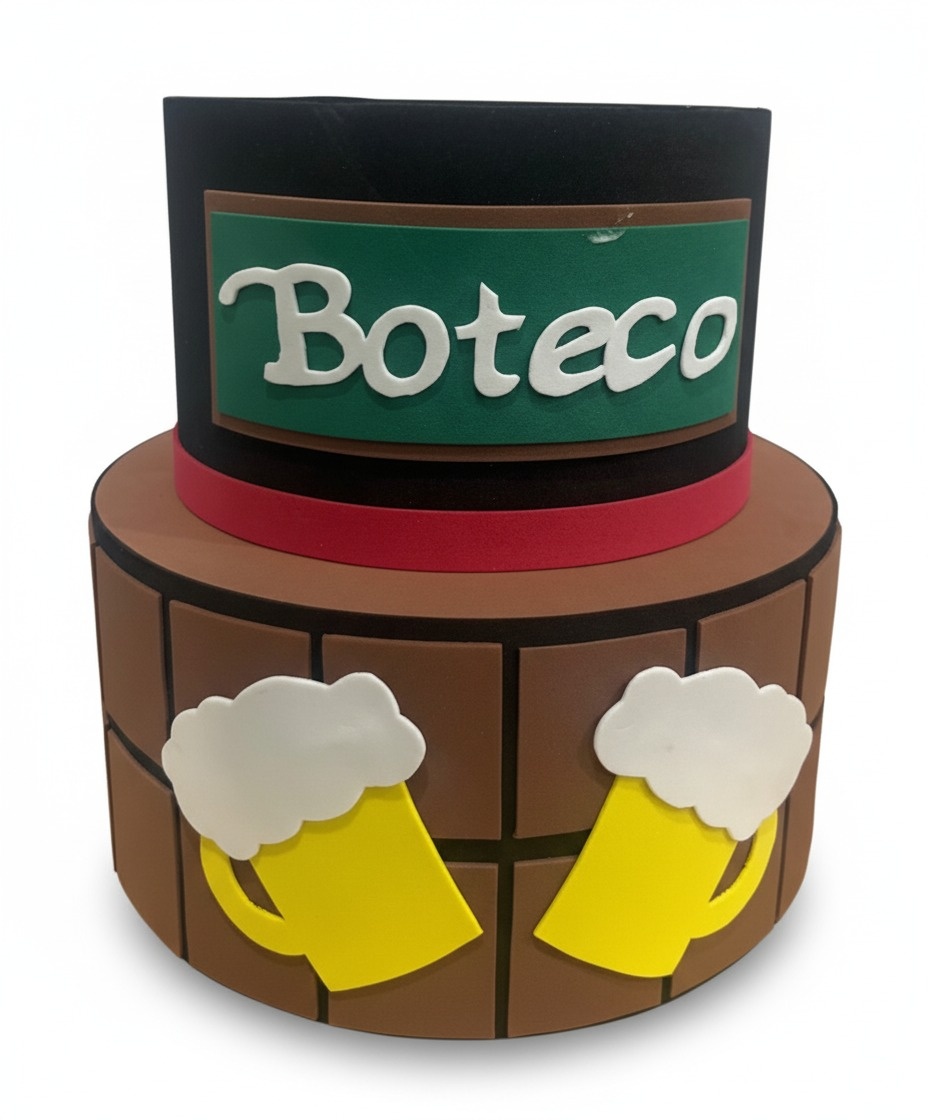 Bolo Fake  - Boteco - 2 Andares  - ARCO FEST - PEGUE E MONTE & DECORAÇÕES