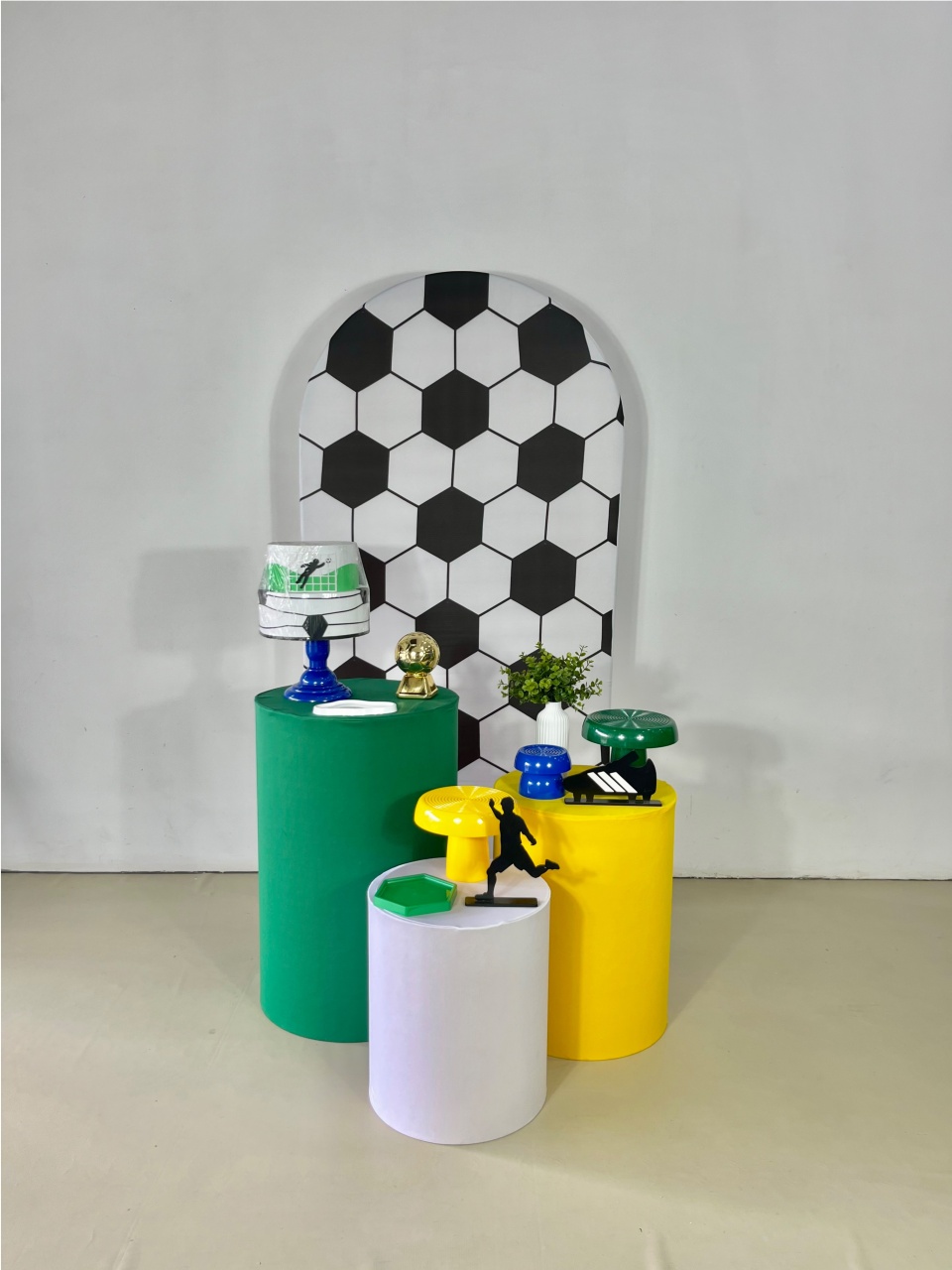 Kit Pegue E Monte - Copa Do Brasil Mod2 - ARCO FEST - PEGUE E MONTE & DECORAÇÕES