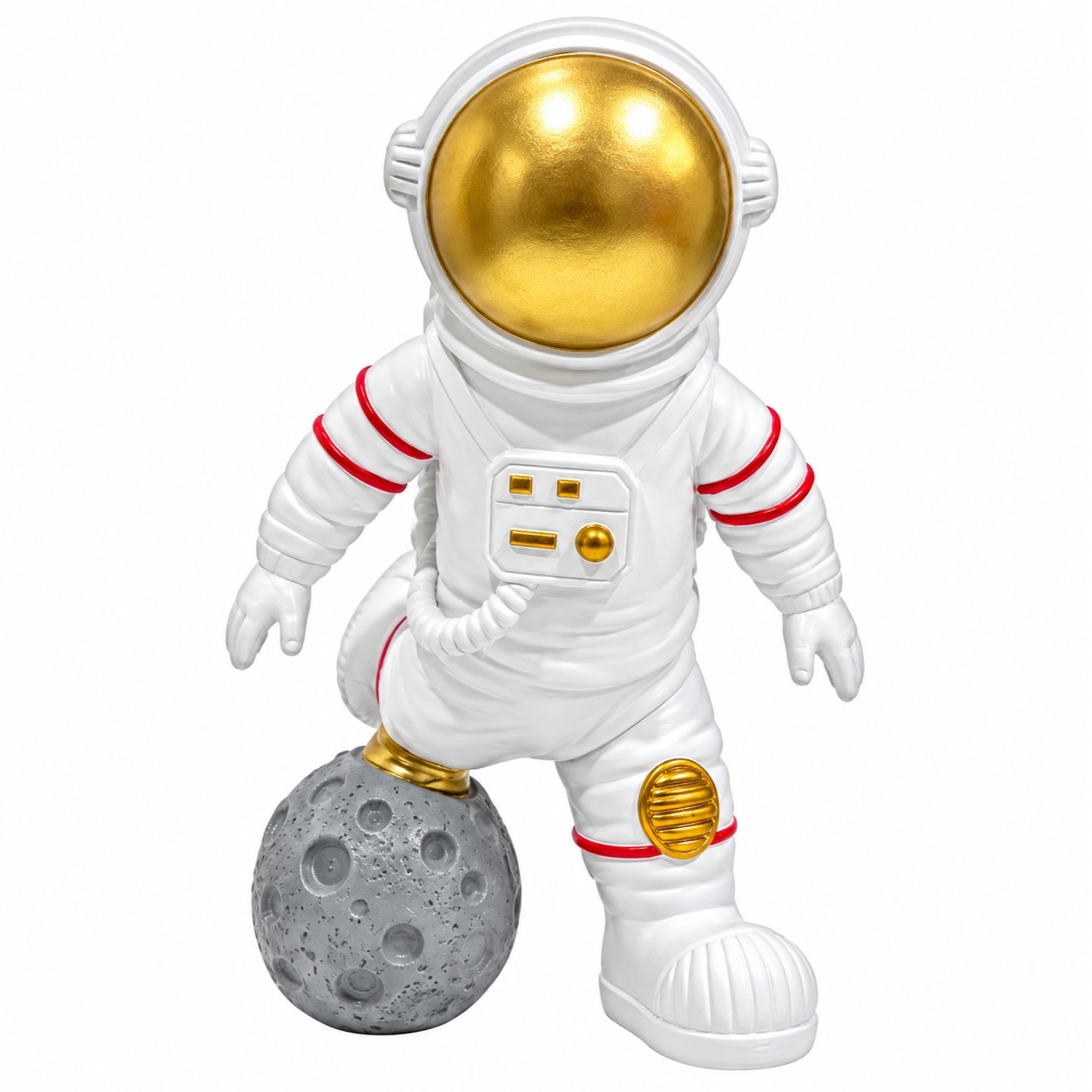 Astronauta Decorativo Em Resina (15Cm) Mod2 - ARCO FEST - PEGUE E MONTE & DECORAÇÕES
